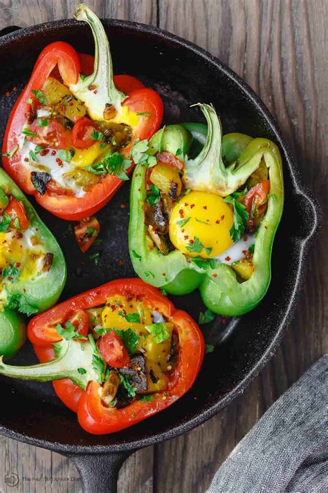 easy-stuffed-peppers-for-breakfast-the-mediterranean image