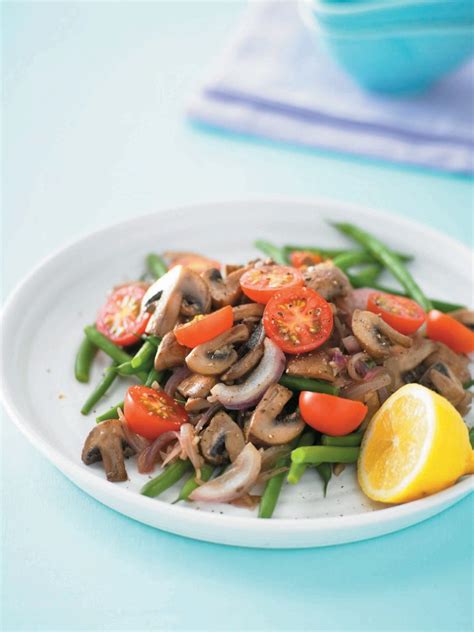 green-bean-and-mushroom-salad-healthy-food-guide image