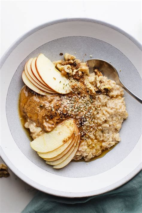 apple-cinnamon-oatmeal-bowl-a-simple-palate image