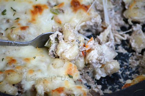 philly-cheesesteak-gnocchi-bake-4-sons-r-us image