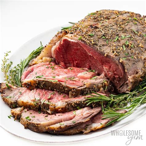 prime-rib-roast-recipe-with-garlic-butter-wholesome image