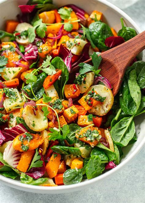 roasted-vegetable-salad-with-chimichurri-familystyle image
