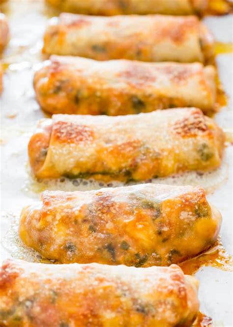 spicy-baked-mexican-chicken-egg-rolls-jo-cooks image