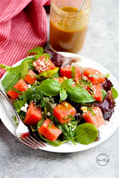 watermelon-feta-salad-with-balsamic-vinaigrette image