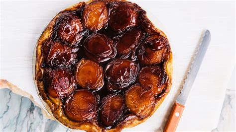peach-tarte-tatin-recipe-bon-apptit image