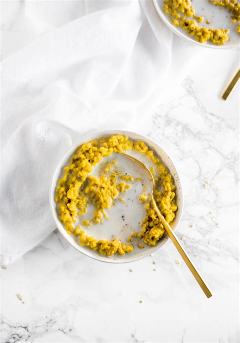 healthy-turmeric-golden-milk-oatmeal-recipe-lively-table image