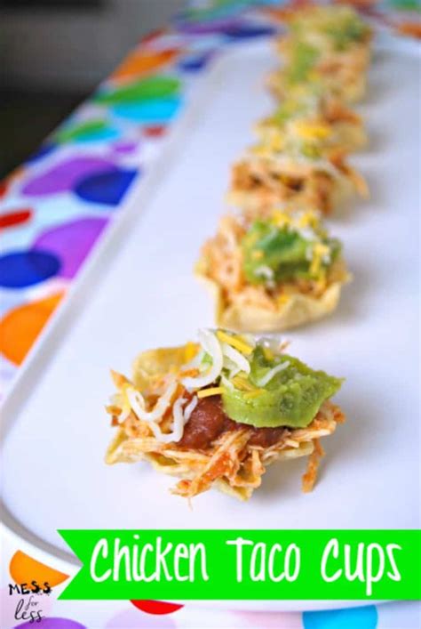 chicken-taco-cups-party-appetizer-mess-for-less image