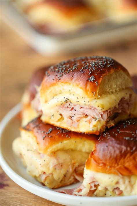 ham-and-swiss-sliders-damn-delicious image