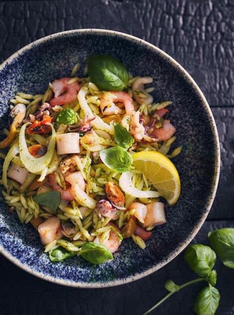 orzo-and-grilled-seafood-salad-ricardo-cuisine image