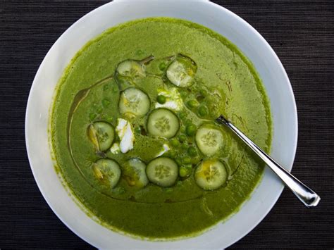 chilled-zucchini-soup-recipe-michael-anthony-food image