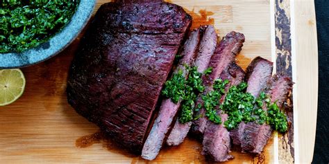 grilled-flank-steak-with-chimichurri-andrew-zimmern image
