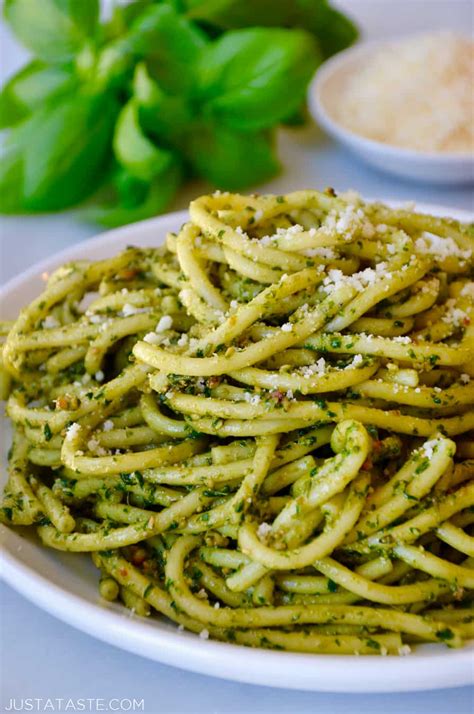 the-best-basil-pesto-pasta-just-a-taste image