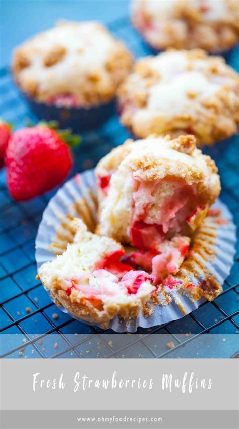 fresh-strawberry-muffins-best-homemade-recipe-oh image