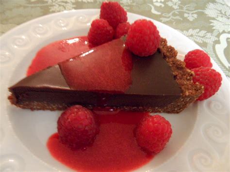 chocolate-truffle-tart-with-chocolate-hazelnut-crust image