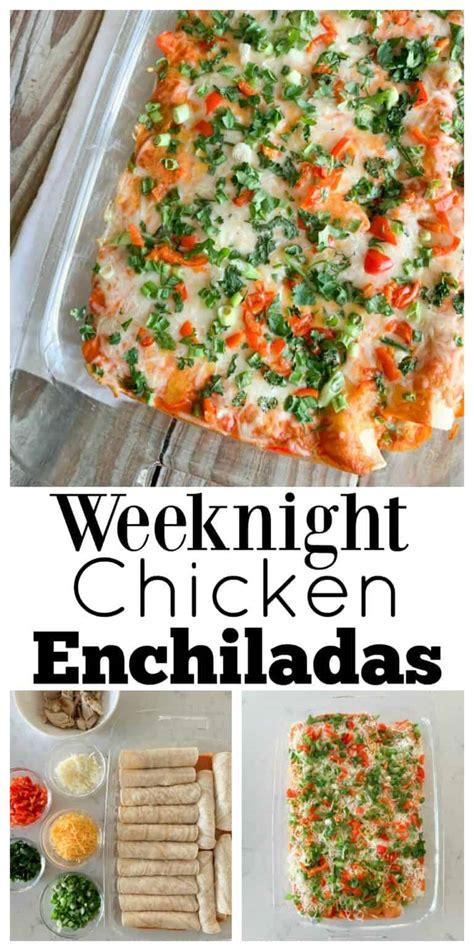 weeknight-chicken-enchiladas-the-best-chicken image