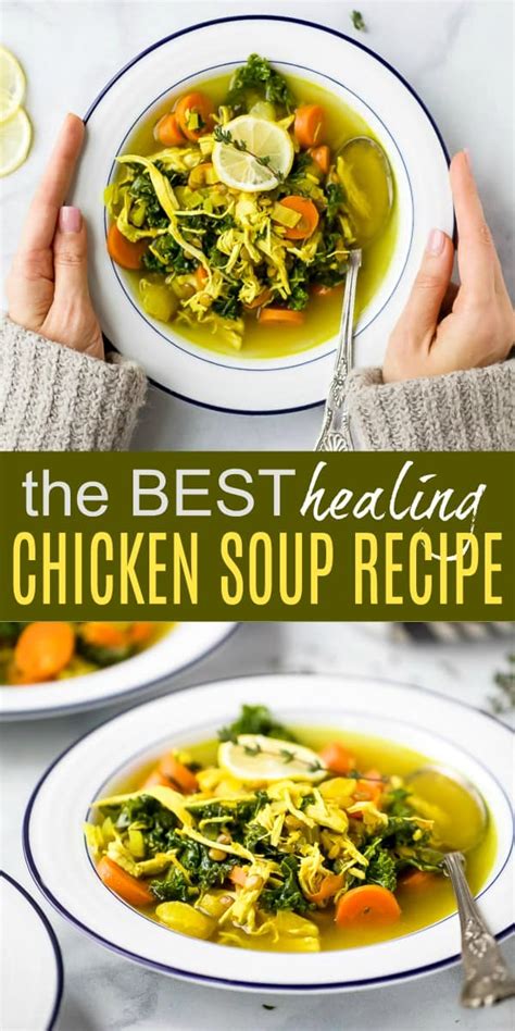 healing-homemade-chicken-soup-recipe-joyful-healthy image