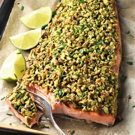 sweet-and-zesty-pistachio-crusted-salmon-everyday image
