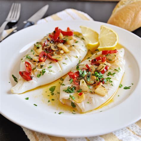 spanish-style-squid-steaks-with-spicy-garlic-sauce image