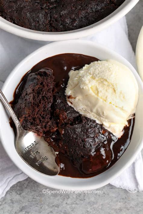 chocolate-pudding-cake-bake-in-30-minutes-spend image