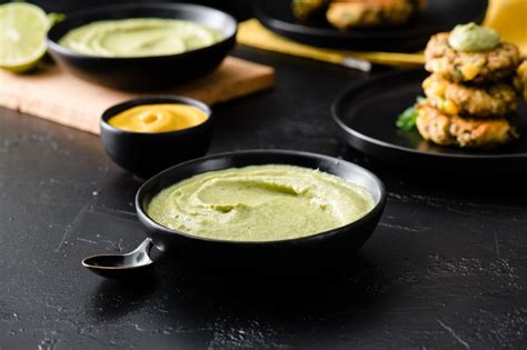 creamy-tofu-mustard-avocado-dip-spread-the image