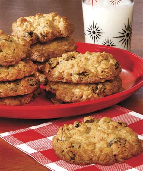 big-and-chewy-oatmeal-raisin-cookies-recipe-flavorite image