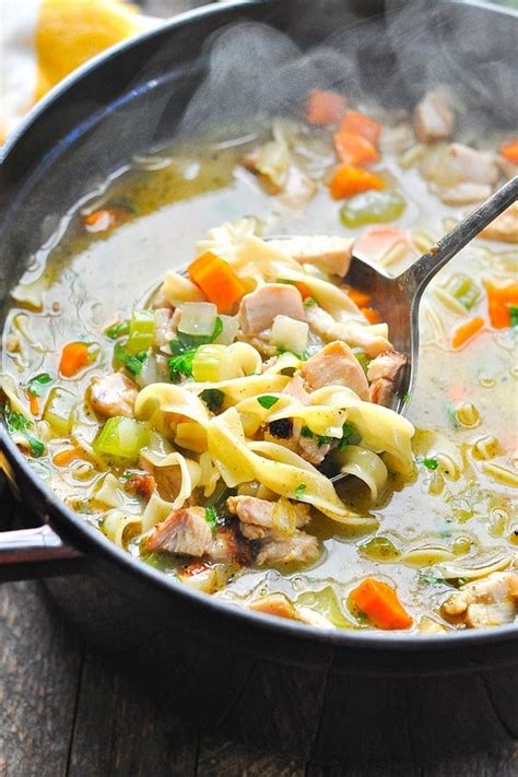 quick-and-easy-homemade-turkey-noodle-soup-the image