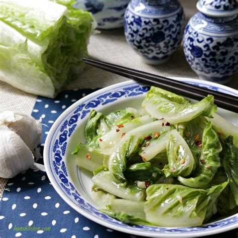 stir-fried-romaine-lettuce-healthy-world-cuisine image