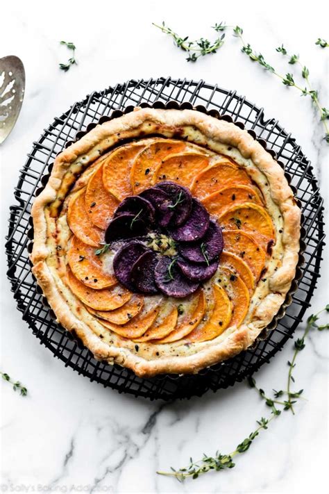 savory-vegetable-cheese-tart-sallys-baking-addiction image
