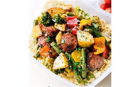 one-pan-healthy-sausage-and-veggies-harvest-meats image