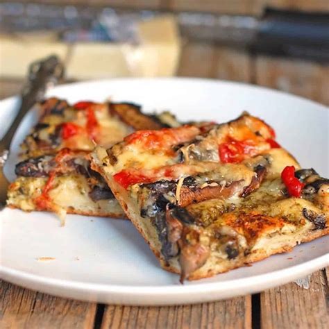 portobello-red-pepper-pesto-pizza-recipe-pinch-of image