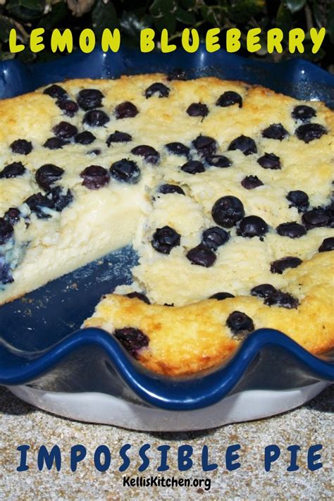 lemon-blueberry-impossible-pie-kellis-kitchen image