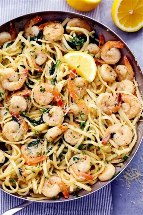 lemon-garlic-parmesan-shrimp-pasta image