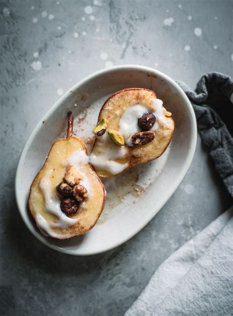 healthy-baked-pears-with-cinnamon-running-on-real image