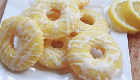 baked-lemon-cake-donuts-recipe-fluffy-moist image