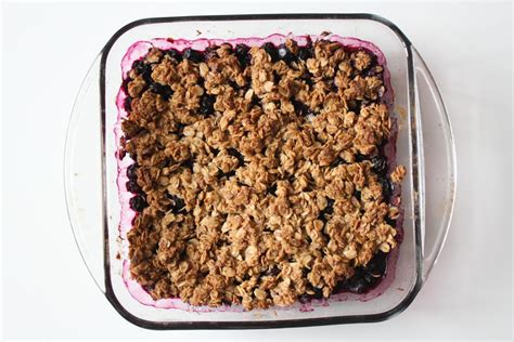 healthy-blueberry-crumble-gluten-free-the-granola image