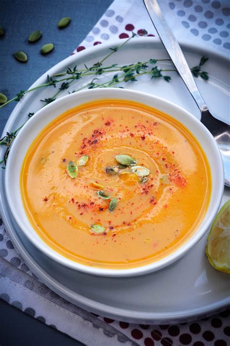 creamy-pumpkin-lentil-soup-posh-plate image