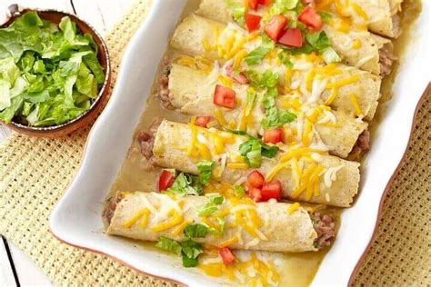 cheese-and-bean-enchiladas-lucks-foods image