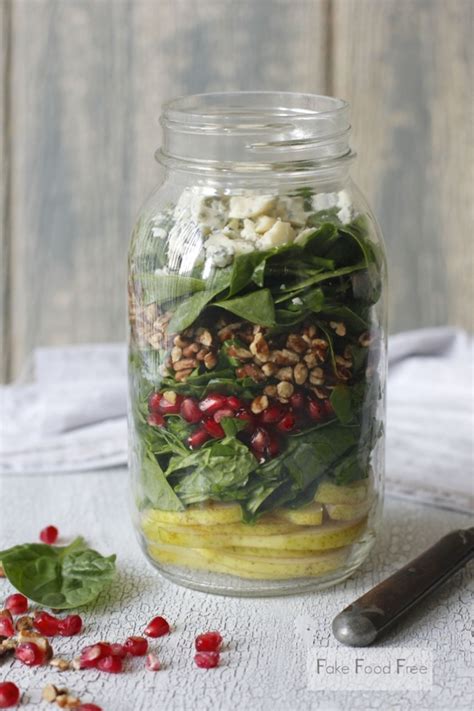 pomegranate-and-pear-salad-recipe-from-mason-jar image