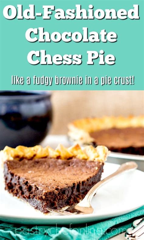 the-best-chocolate-chess-pie-recipe-no-evaporated image