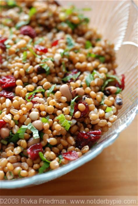 wheatberry-salad-with-cranberries-feta-and-mint image