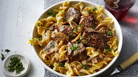 how-to-make-beef-stroganoff-southern-living image