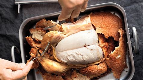 salt-roasted-chicken-recipe-bon-apptit image