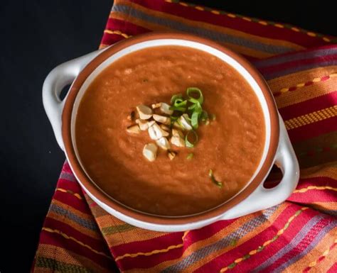 favorite-peanut-tomato-soup-the-in-fine-balance-food image