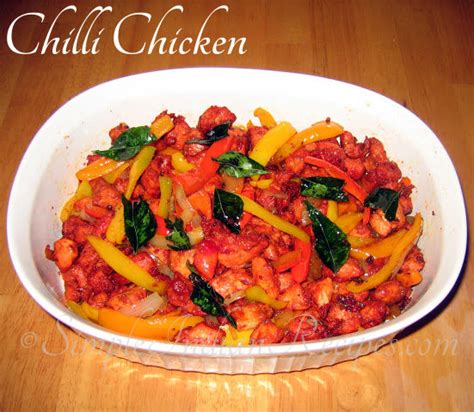 spicy-chilli-chicken-dry-recipe-simple-indian image