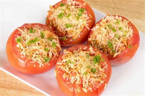 vegetarian-stuffed-tomatoes-recipe-the-spruce-eats image