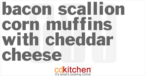 bacon-scallion-corn-muffins-with-cheddar-cheese image