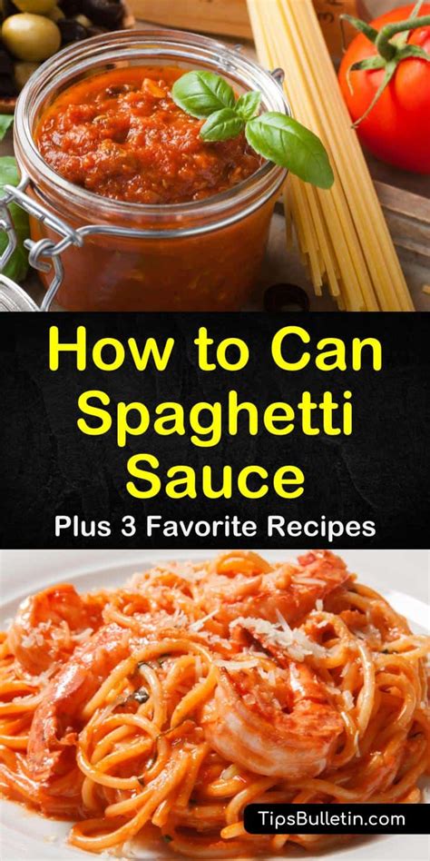 3-yummy-canned-spaghetti-sauce-recipes-tips-bulletin image