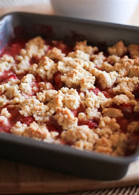 paleo-strawberry-crumble-easy-grain-free-dessert image