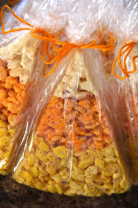 candy-corn-rice-krispie-treats-amys-healthy-baking image