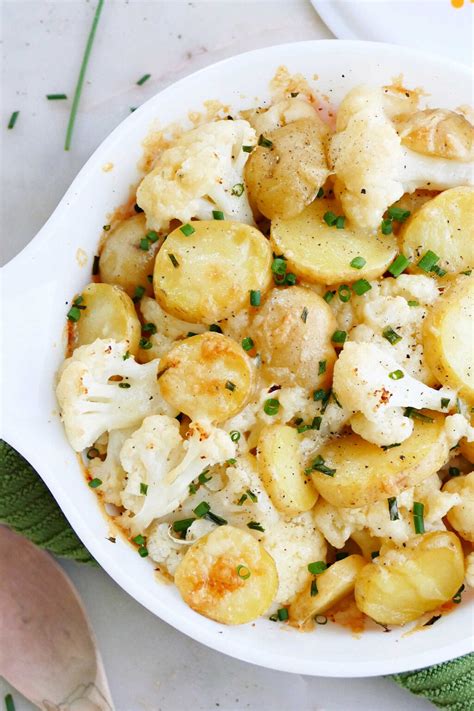 easy-cheesy-cauliflower-and-potato-bake-its-a-veg image